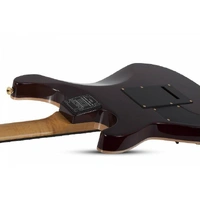 Schecter California Classic Series Electric Guitar w/ Case - Transparent Amber