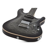 Schecter Fuji California Series Electric Guitar w/ Case - Charcoal Burst