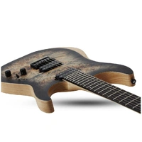 Schecter Reaper-6 Left-handed Electric Guitar - Satin Charcoal Burst