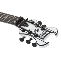 Schecter Synyster Gates Standard White & black pinstripes Electric Guitar