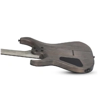Schecter Omen Elite-6 Electric Guitar - Charcoal - Fact 2nd