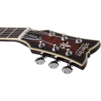 Schecter SCH-2591 6 String  Electric Guitar Solo-II Supreme Cat's Eye Burst Finish