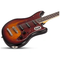 Schecter Guitar Research Hellcat VI Electric Guitar SCH293 3-Tone Sunburst