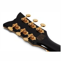 Schecter Coupe Electric Guitar - Gloss Black/Ebony - Tesla FilterTron Pickups