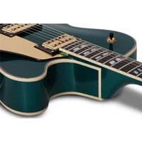 Schecter Coupe Electric Guitar - Dark Emerald Green  - Tesla FilterTron Pickups
