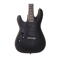 Schecter SCH3665 Demon-6 Left Handed Aged Black Satin Electric Guitar