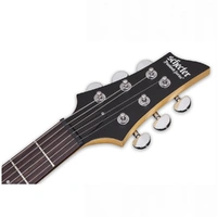 Schecter SCH430 C-6 Deluxe Electric Guitar Satin Black