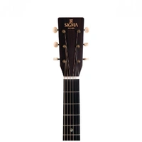 Sigma SDM-15E Dreadnought Acoustic Electric Guitar - Solid Mahogany