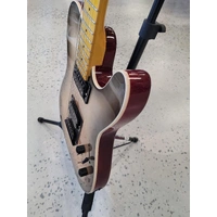 Sqoe SETL-600 Electric Guitar - Transparent natural wood color