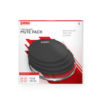 SoundOff by Evans Drum Mute Pack, Rock (10,12,14,16)