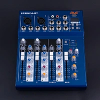 AVE Strike 4 Bluetooth PA Audio Mixer with Delay – 4 Channel