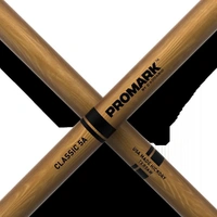 Promark Hickory The Natural 5A Wood Tip drumstick