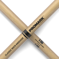 Promark Hickory RK "Rock Knocker" Wood Tip drumstick