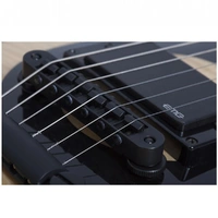 Wylde Audio Odin Grail Electric Guitar Ebony Fretboard Raw Top Bullseye