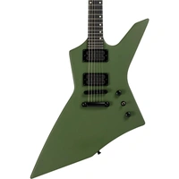 Spira Guitars X-400 MGR Electric Guitar - Satin Dark Green