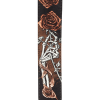 Alchemy Leather Guitar Strap, Cryptorosa