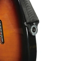 D'Addario Auto Lock Guitar Strap, Black