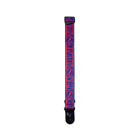 D'Addario Grateful Dead Woven, Steal Your Face, Red/Blue