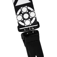 D'Addario Joe Satriani Swivel Guitar Strap, Crosses