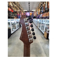 Eggle 96 Drop Top HH Tobacco Sunburst Electric Guitar inc Hard Case
