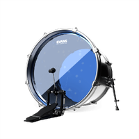 Evans Hydraulic Blue Bass Drum Head, 20 Inch