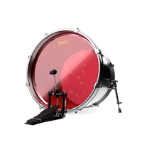 Evans Hydraulic Red Bass Drum Head, 20 Inch