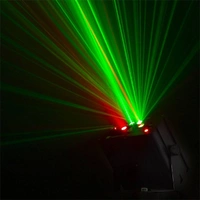 BeamZ Dahib Double RG Gobo Laser System with Blue LED