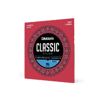 D'Addario EJ27H Student Nylon Classical Guitar Strings, Hard Tension