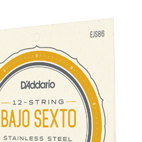 D'Addario EJS86 Bajo Sexto Stainless Steel Strings