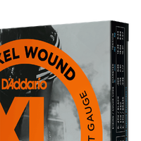D'Addario 3 sets Nickel Wound Electric Guitar Strings, 10-46 with NVE Peg winder