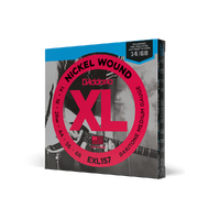 D'Addario EXL157 Nickel Wound Electric Guitar Strings, Baritone Medium, 14-68