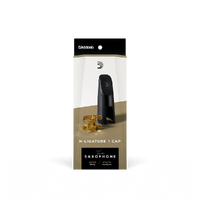 D'Addario H-Ligature & Cap, Tenor Saxophone (Metal Mouthpieces), Gold