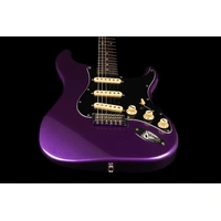 Jet JS-300 SSS Electric Guitar Plum Finish - Rosewood Fretboard