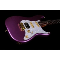 JET JS-480 HSS Electric Guitar - Violet with Gold Hardware