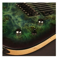 Cort  KX500MS SDG 7 String Electric Guitar Stardust Green Multi Scale with EMG's