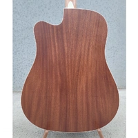 LA Guitars Spruce/ Mahogany Dreadnought Acoustic Guitar C/w Cutaway