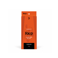 Rico Ligature & Cap, Soprano Saxophone, Nickel