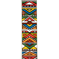 D'Addario Polyester Guitar Strap, Ndebele