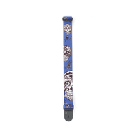 D'Addario Polyester Guitar Strap, Sugar Skulls, Blue