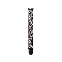 D'Addario Polyester Guitar Strap, Blossom Tattoo Art