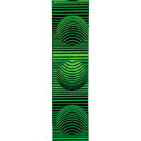 D'Addario Polyester Guitar Strap, Optical Art Green Orbs