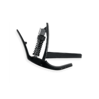 D'Addario Artist Classical Capo - Black - Nylon String Capo