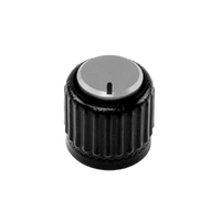 D'Addario LokNob Large - Black/Silver