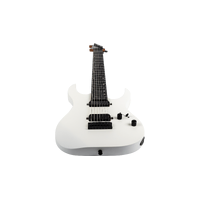 Spira Guitars S-407-MWH 7 String Electric Guitar - Satin White