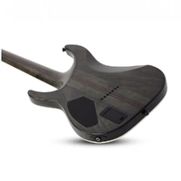 Schecter C-7 SLS Evil Twin Electric Guitar - Satin Black 7-String