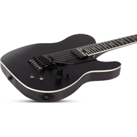Schecter PT FR-S SLS Elite Evil Twin 6 String Electric Guitar - Satin Black