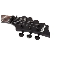Schecter Damien-6 FR SBK Electric Guitar - Satin Black - Floyd Rose