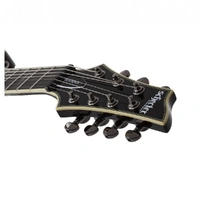 Schecter C-7 Blackjack Electric Guitar - Black Gloss  7-String