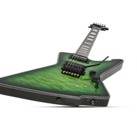 Schecter E-1 FR S Special Edition  Trans Green Burst Electric Guitar Floyd Rose