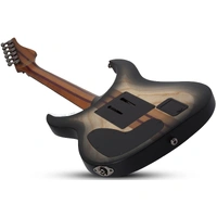 Schecter 6 String Electric Guitar Banshee Mach 6 Floyd Rose Sustainiac Fall Out Burst Finish 